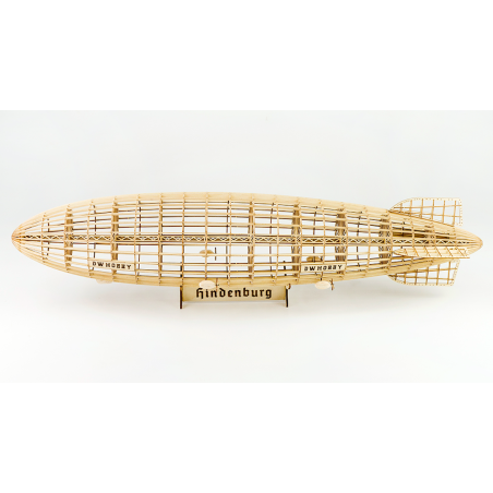 Maquette d'avion en bois HINDENBURG statique 1/408