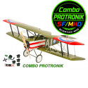 Avions électrique radiocommandé COMBO SOPWITH CAMEL 1200mm ARF