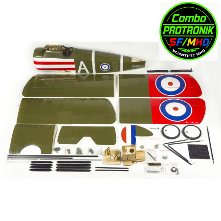 Avions électrique radiocommandé COMBO SOPWITH CAMEL 1200mm ARF