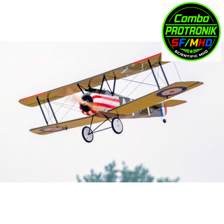 Avions électrique radiocommandé COMBO SOPWITH CAMEL 1200mm ARF