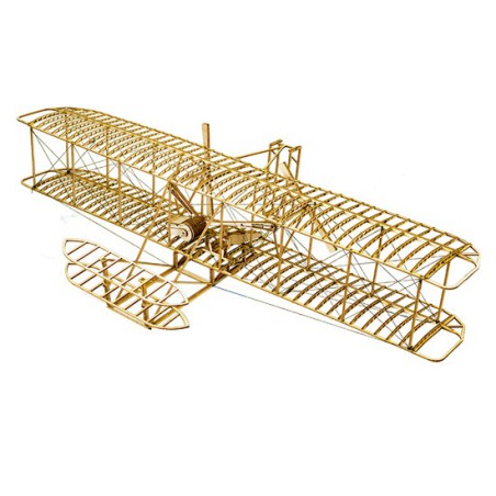 Maquette d'avion en bois Maquette WRIGHT FLYER 500mm KIT