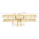 Holzflugzeugmodell Wright Flyer 500mm Kit | Scientific-MHD