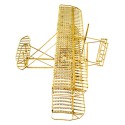 Wooden airplane model Wright Flyer 500mm Kit | Scientific-MHD