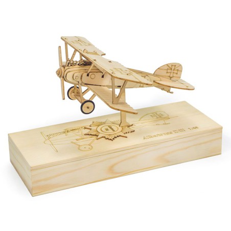 Easy mechanical 3D puzzle for mini albatros static 1/48 model | Scientific-MHD