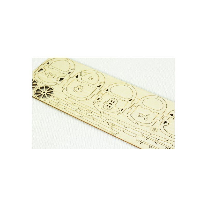 Maquette d'avion en bois Maquette ALBATROS 500mm Kit