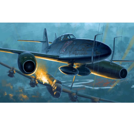 Maquette d'avion en plastique Me 262 B-1a/U1 1/48 Maquette d'avion en plastique Me 262 B-1a/U1 1/48