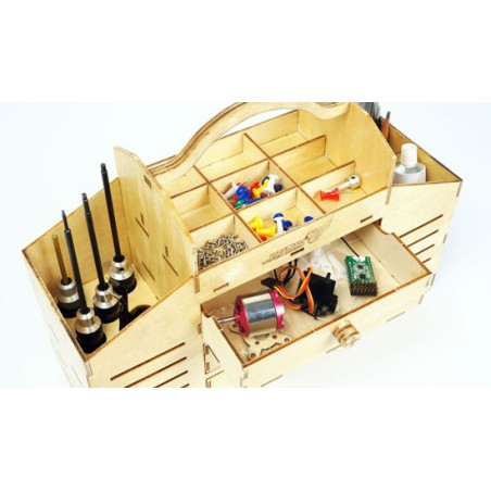 Terrain accessory Caisse de terrain in wood to assemble | Scientific-MHD