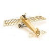 Maquette d'avion en bois FOKKER-E statique en kit