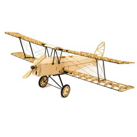 Maquette d'avion en bois TIGER MOTH statique en kit