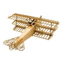 Holzflugzeugmodell Fokker DR1 Statisch 1/18 400 mm | Scientific-MHD