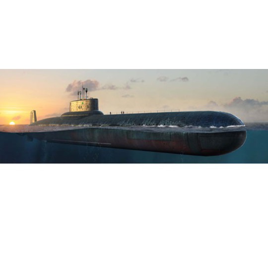 Maquette de Bateau en plastique Russian Navy Typhoon Class SSBN 1/350 Maquette de Bateau en plastique Russian Navy Typhoon Class SSBN 1/350