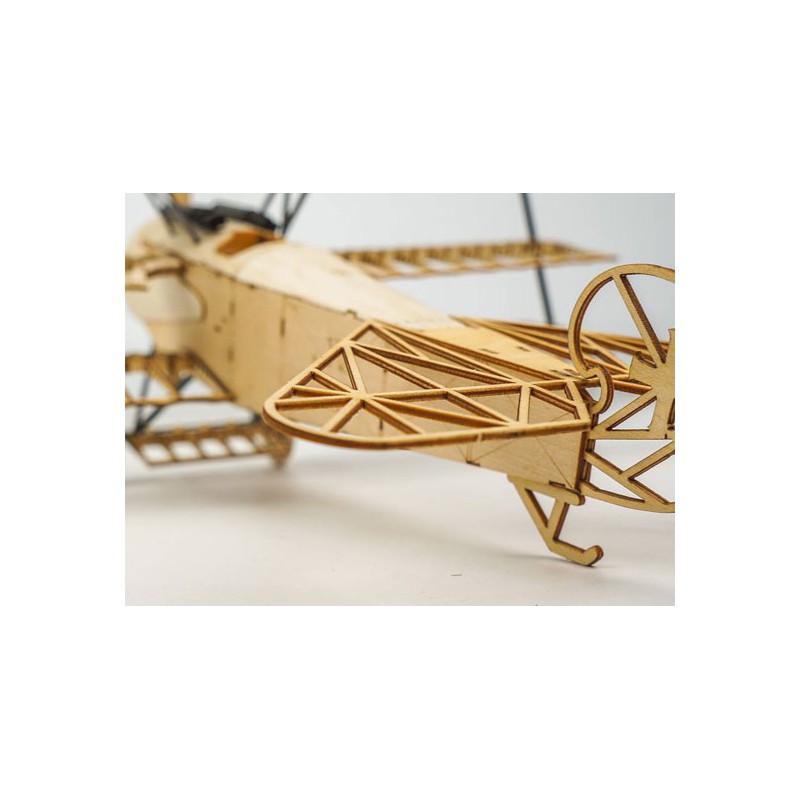 Maquette d'avion en bois Fokker DR1 Static 1/18 400 mm Maquette d'avion en bois Fokker DR1 Static 1/18 400 mm