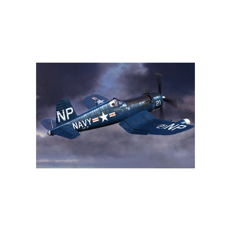 Maquette d'avion en plastique F4U-5N Corsair Early 1/48