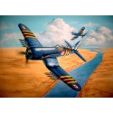 F4U-7 French Navy 1/48 plastic plane model | Scientific-MHD