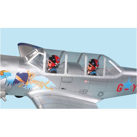 Avion thermique radiocommandé YAK 52 - 91 ARF