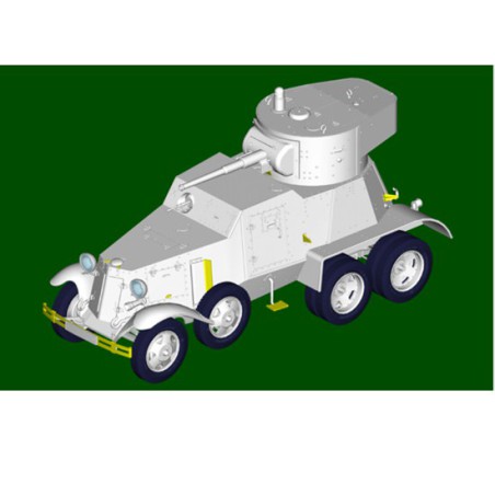 Sowjetisches BA-6-Plastikketten-Ba-6-Amor-Auto 1/35 | Scientific-MHD