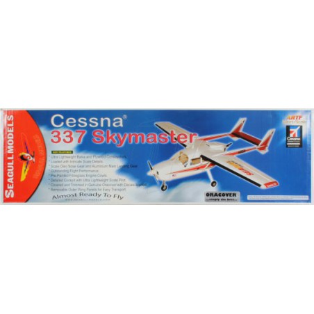 Radio -controlled thermal plane Cessna 337 (36) ARF | Scientific-MHD