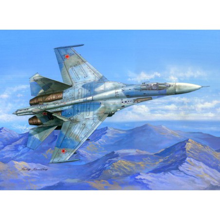 SU-27 plastic plane model Flanker B 1/48 | Scientific-MHD