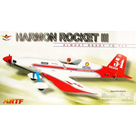 Avion thermique radiocommandé HARMON ROCKET - 46 ARF Avion thermique radiocommandé HARMON ROCKET - 46 ARF