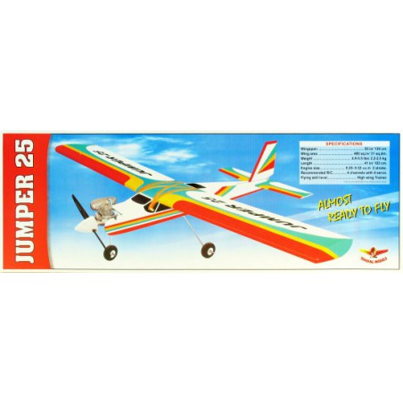 Jumper Radio -kontrolliertes thermisches Flugzeug - 25 ARF | Scientific-MHD