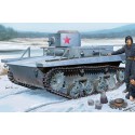 Maquette de Char en plastique Soviet T-37TU Command Tank 1/35