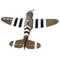 Avion thermique radiocommandé P-47G SNAFU 60 / 15cc ARF