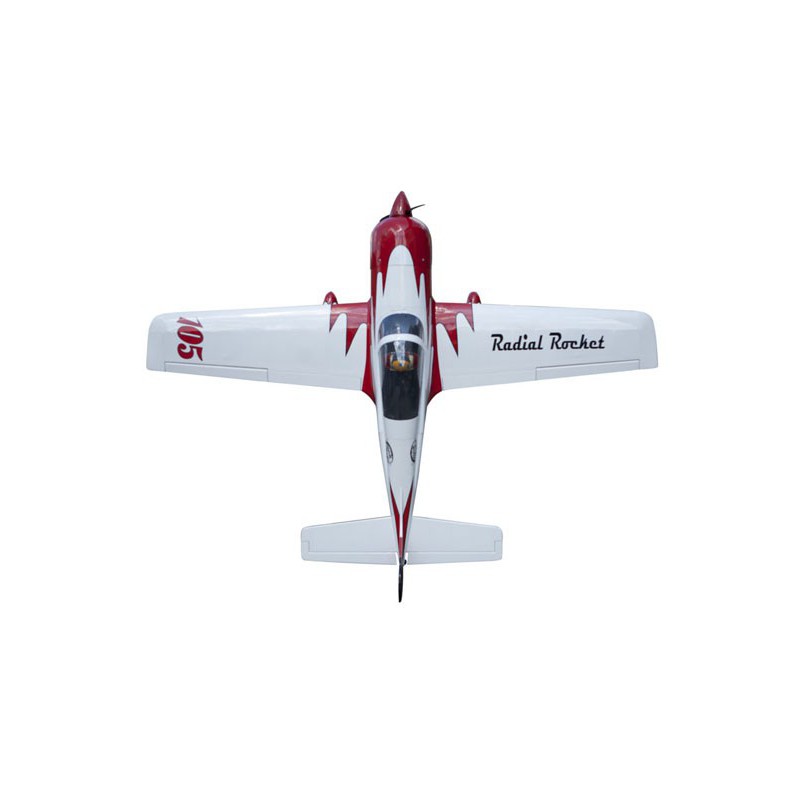 Avion thermique radiocommandé RADIAL ROCKET TD - 10cc