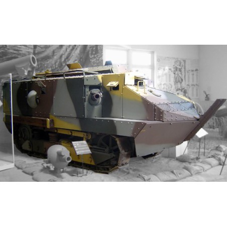 Schneider Plastiktankmodell CA gepanzert 1/35 | Scientific-MHD