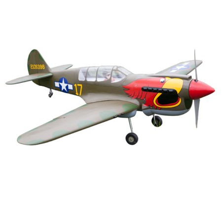 Radio-controlled thermal aircraft P-40N ARF + TR Electric | Scientific-MHD