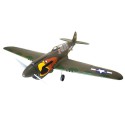 Avion thermique radiocommandé P-40N ARF + TR Electrique