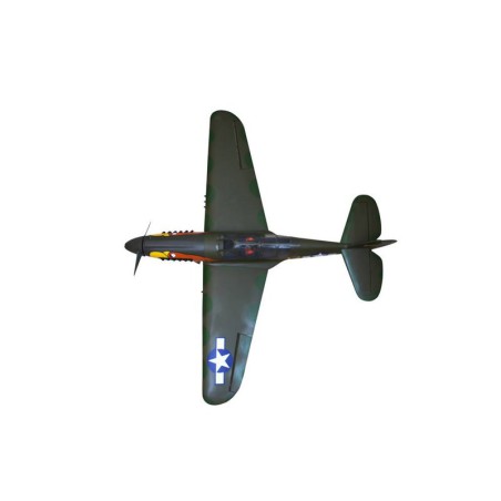 Avion thermique radiocommandé P-40N ARF + TR Electrique