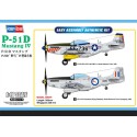 P-51d Mustang IV 1/48 Kunststoffebene Modell | Scientific-MHD