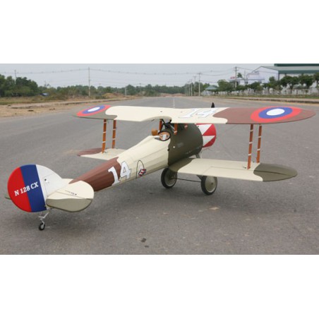 Nieuport Radio Flugzeug Nieport 28 EP-GP 20cc ARF | Scientific-MHD