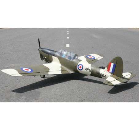 Avion thermique radiocommandé DHC-1 Chipmunk 33cc gris