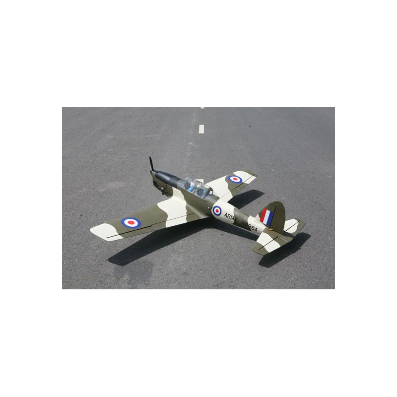 Avion thermique radiocommandé DHC-1 Chipmunk 33cc gris
