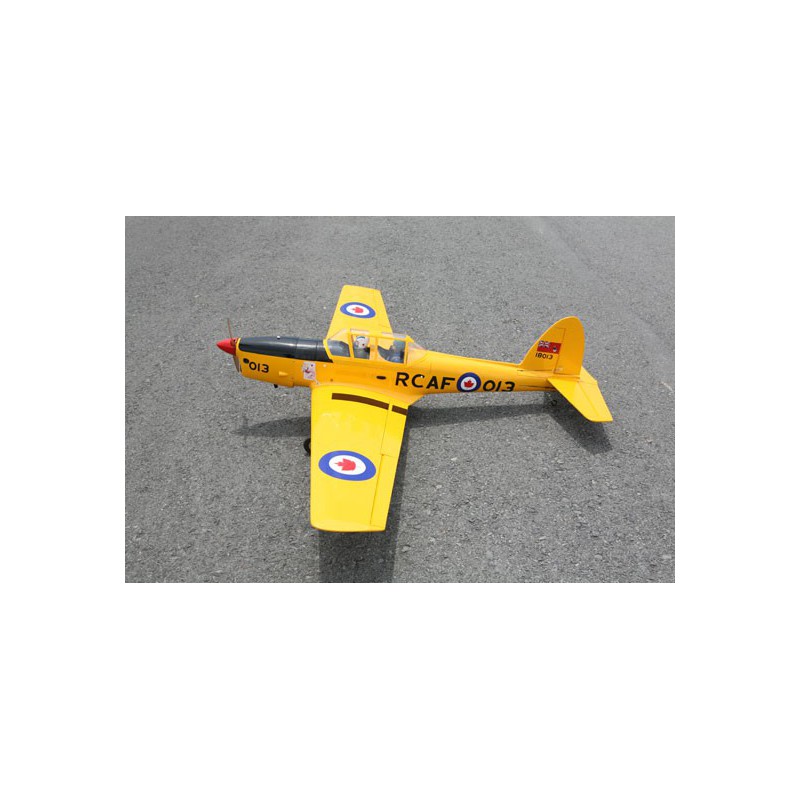 Avion thermique radiocommandé DHC-1 Chipmunk 33cc jaune