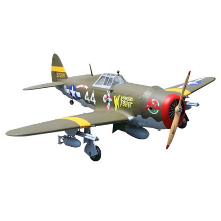 Avion thermique radiocommandé GIANT SCALE P-47 RAZORBACK 50-61cc/EP ARF