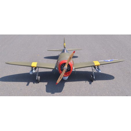 Radio-Thermalflugzeug P-47 Wicked Kaninchen 50-61cc/EP ARF + Wahlzug. | Scientific-MHD