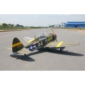 Radio-Thermalflugzeug P-47 Wicked Kaninchen 50-61cc/EP ARF + Wahlzug. | Scientific-MHD