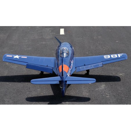 Radiocomanded thermal aircraft Grumman F8F-2, Bearcat, Navy 33cc ARF | Scientific-MHD