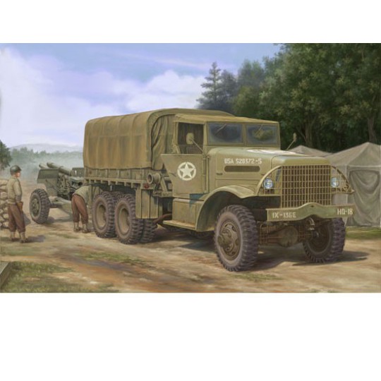 Maquette de camion en plastique US White 666 Cargo(Soft Top) 1/35 Maquette de camion en plastique US White 666 Cargo(Soft Top) 1/35