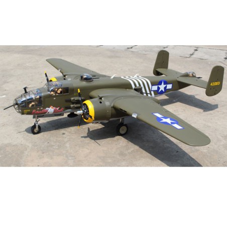 Radio-controlled thermal aircraft B-25 2x20cc ARF + ELECTRIC RETURN | Scientific-MHD