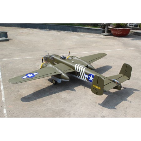 Radio-controlled thermal aircraft B-25 2x20cc ARF + ELECTRIC RETURN | Scientific-MHD