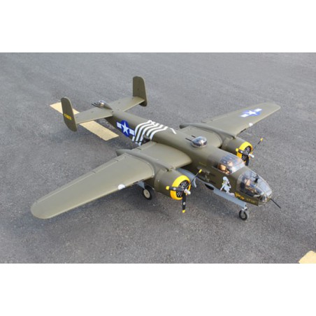 Radio-controlled thermal aircraft B-25 2x20cc ARF + ELECTRIC RETURN | Scientific-MHD