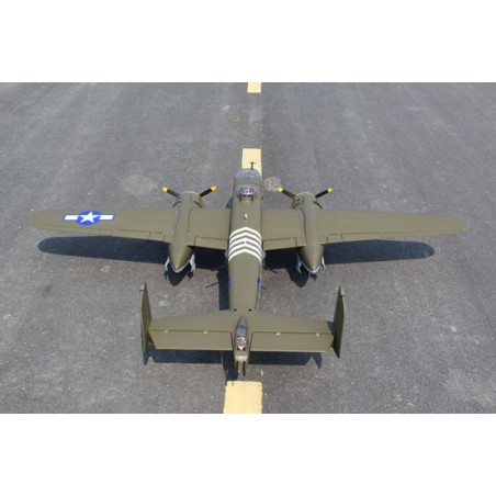 Radio-controlled thermal aircraft B-25 2x20cc ARF + ELECTRIC RETURN | Scientific-MHD