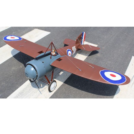 Avion thermique radiocommandé Bristol M1C Monoplane 1/4 ARF