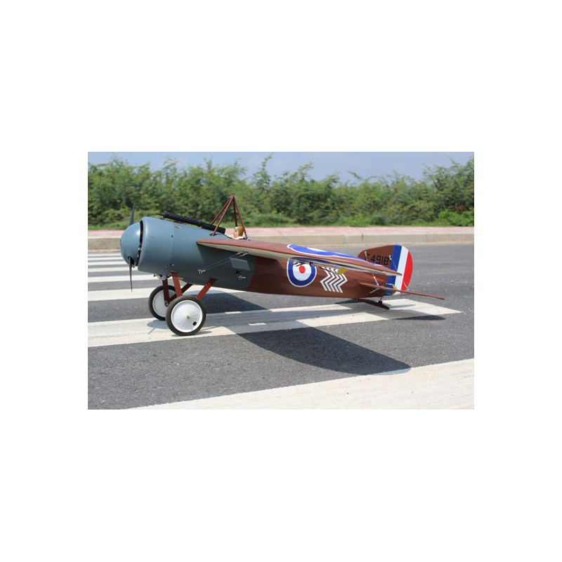 Avion thermique radiocommandé Bristol M1C Monoplane 1/4 ARF