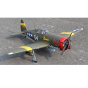 Radio-controlled thermal aircraft P-47 Little Bunny 10cc ARF | Scientific-MHD