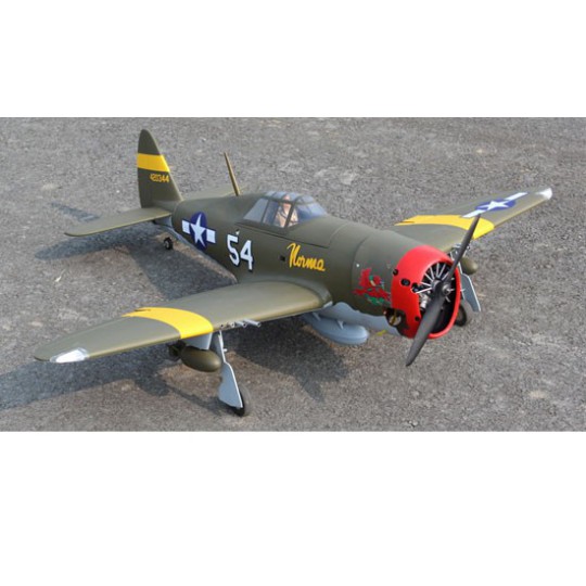 Radio-controlled thermal aircraft P-47 Little Bunny 10cc ARF Radio-controlled thermal aircraft P-47 Little Bunny 10cc ARF | Scientific-MHD