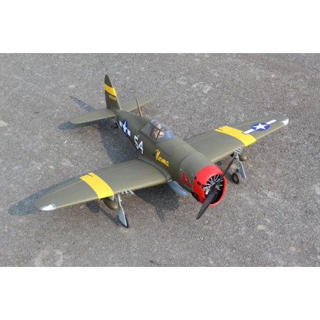 Radio-controlled thermal aircraft P-47 Little Bunny 10cc ARF | Scientific-MHD